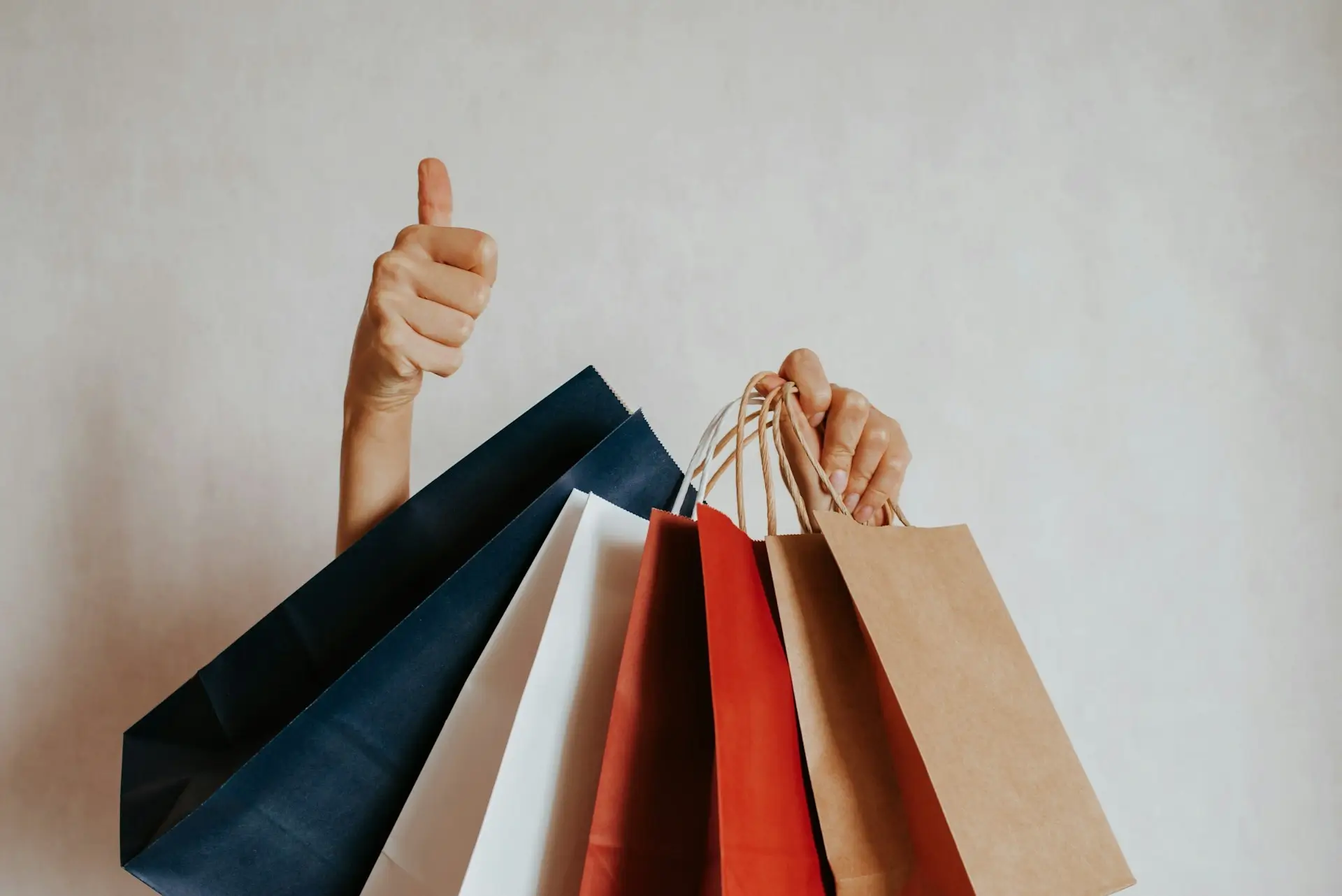 Client satisfait — Retour à la boutique